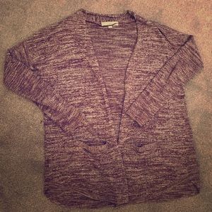 LOFT Long Open Cardigan